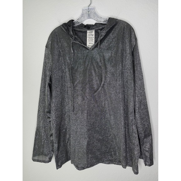 Alexanders Costumes Other - Alexanders Costumes Silver Metallic Hoodie Chain Mail Mens Size M Knight Odyssey